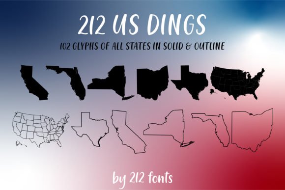 212 US Dings Font - Featured Image