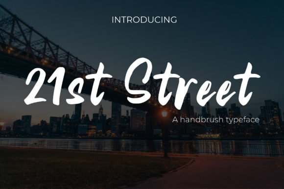 21st Street Font - Featured Image
