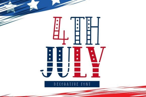 4th July Font - Featured Image