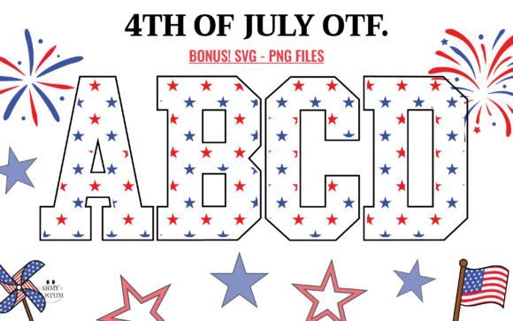 4th of July Font - Featured Image