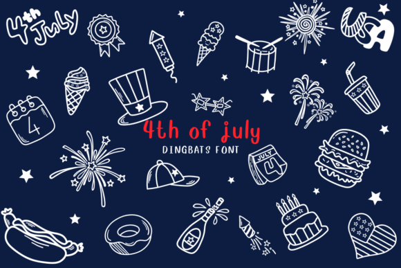 4th of July Font - Featured Image
