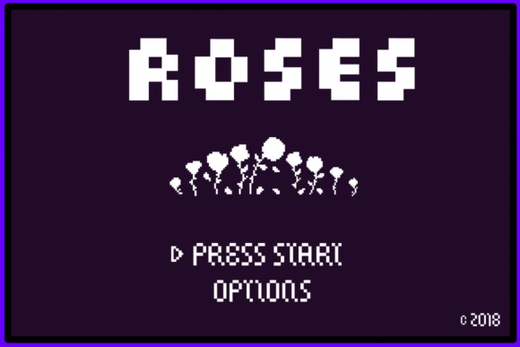 8 Bit Roses Font - Featured Image