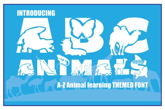 ABC Animals Font - Featured Image