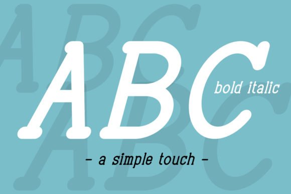 ABC Bold Italic Font - Featured Image