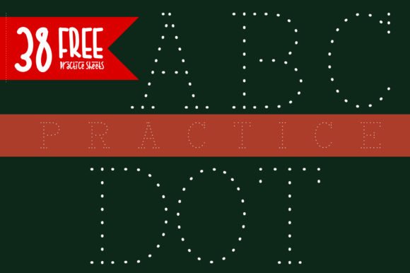 ABC Dot Practice Font - Featured Image
