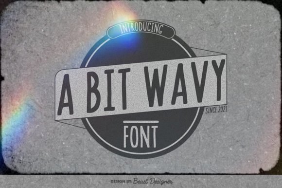 A Bit Wavy Font - Featured Image