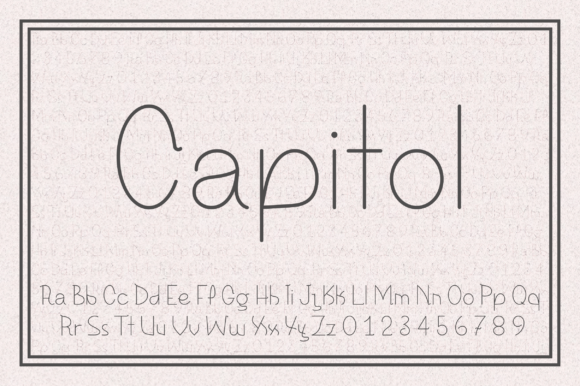 A Capitol Font - Featured Image