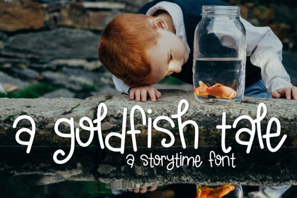 A Goldfish Tale Font - Featured Image