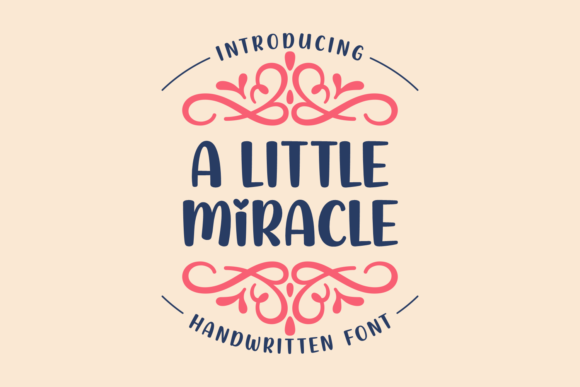 A Little Miracle Font - Featured Image