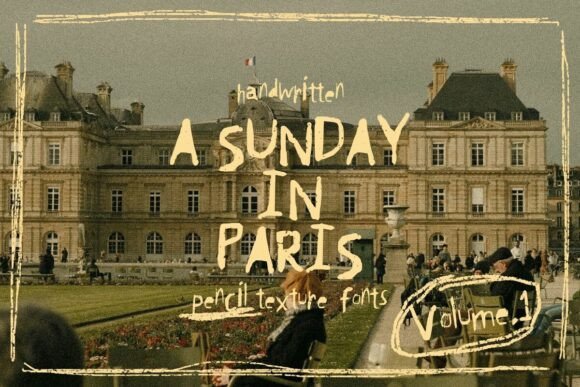 A Sunday in Paris Font - Featured Image