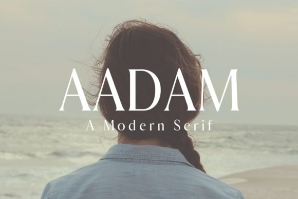 Aadam Family Font - Featured Image