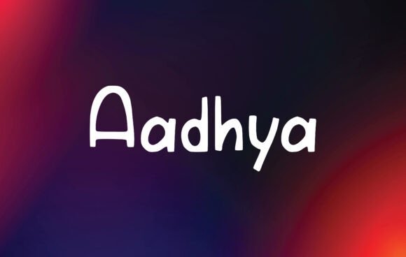 Aadhya Font - Featured Image