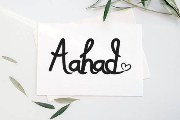 Aahad Font - Featured Image