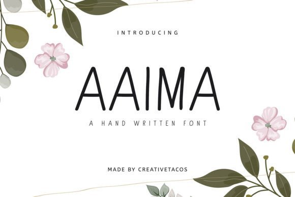Aaima Font - Featured Image