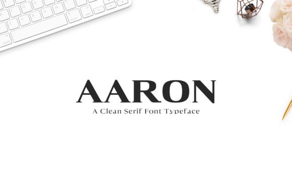 Aaron Family Font - Featured Image