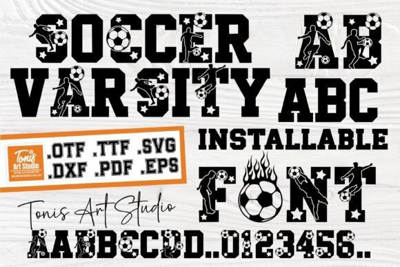 Ab Soccer Varsity Font - Featured Image