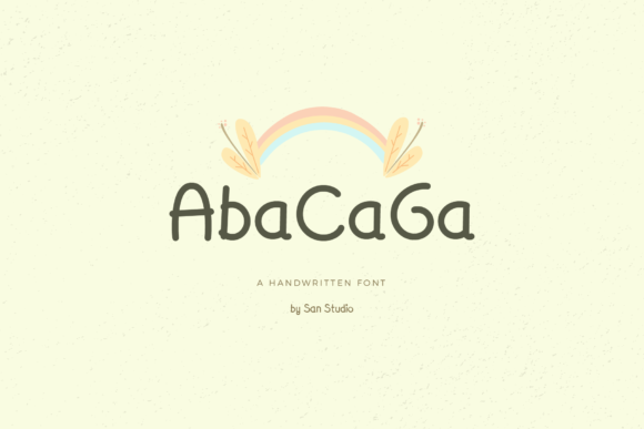 AbaCaGa Font - Featured Image