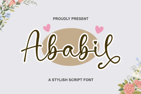 Ababil Font - Featured Image