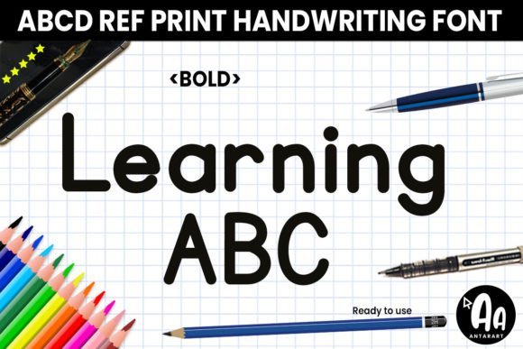 Abcd Ref Bold Font - Featured Image