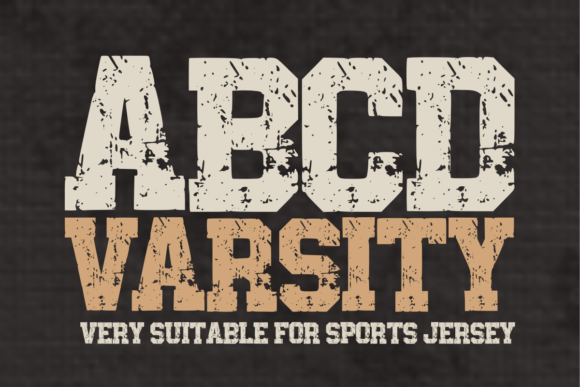 Abcd Varsity Font - Featured Image