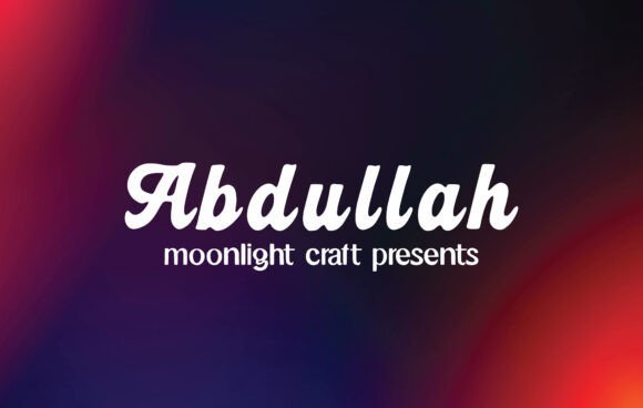 Abdullah Font - Featured Image