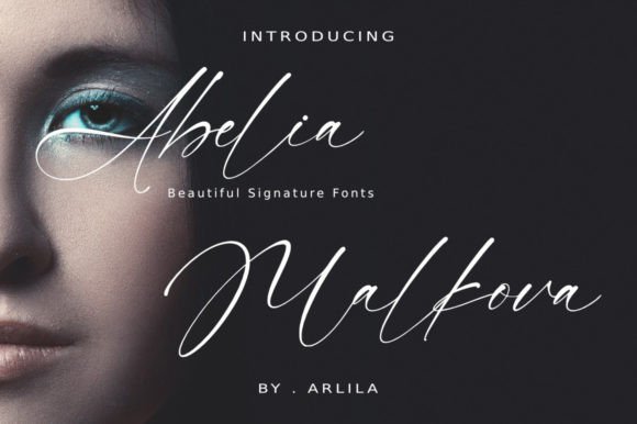 Abelia Malkova Font - Featured Image