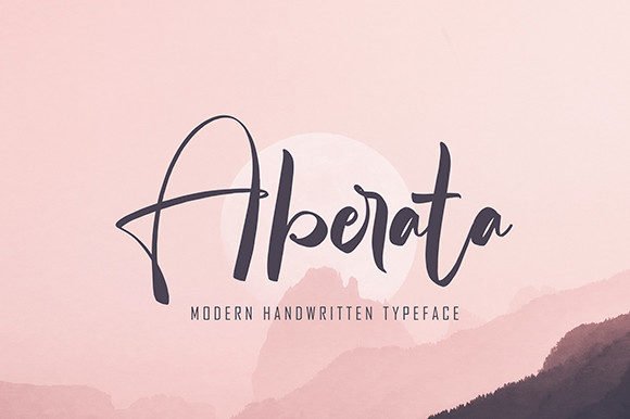 Aberata Font - Featured Image