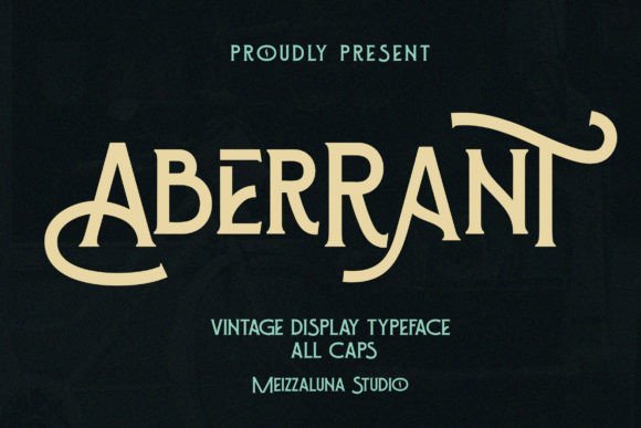 Aberrant Font - Featured Image