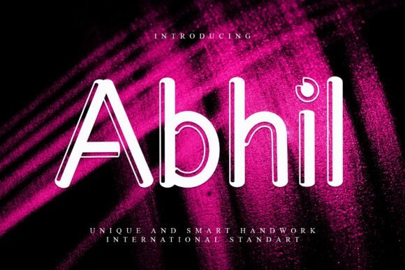 Abhil Font - Featured Image