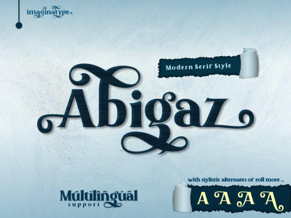 Abigaz Font - Featured Image