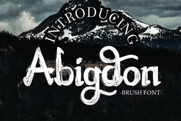 Abigdon Font - Featured Image