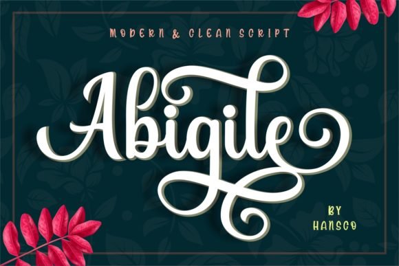 Abigile Font - Featured Image