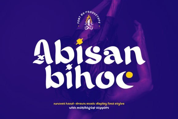 Abisan Bihoc Font - Featured Image