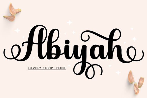 Abiyah Font - Featured Image