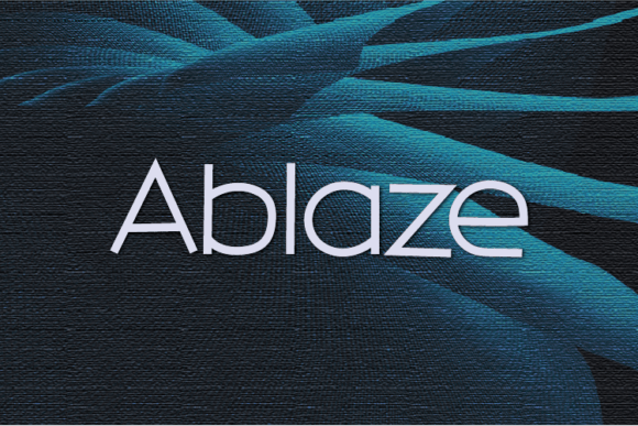 Ablaze Font - Featured Image