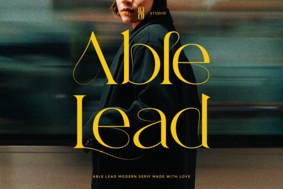 Able Lead Font - Featured Image