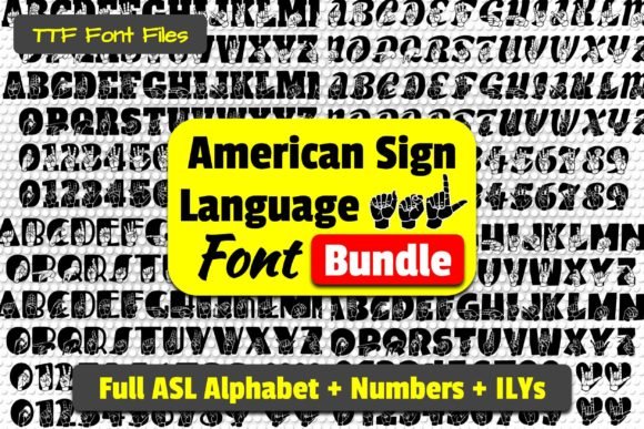 Able Lingo ASL Font - Featured Image