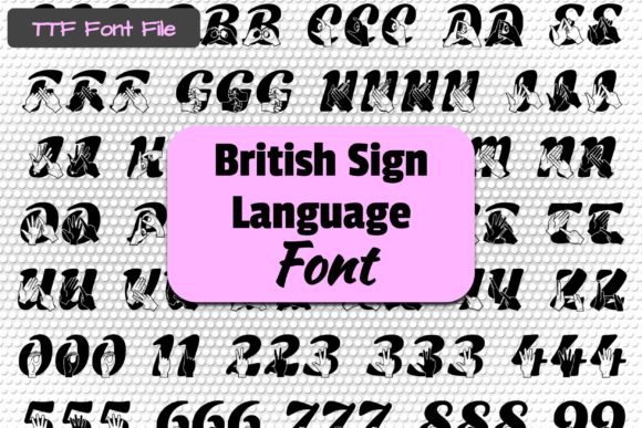 Able Lingo BSL 3 Font - Featured Image