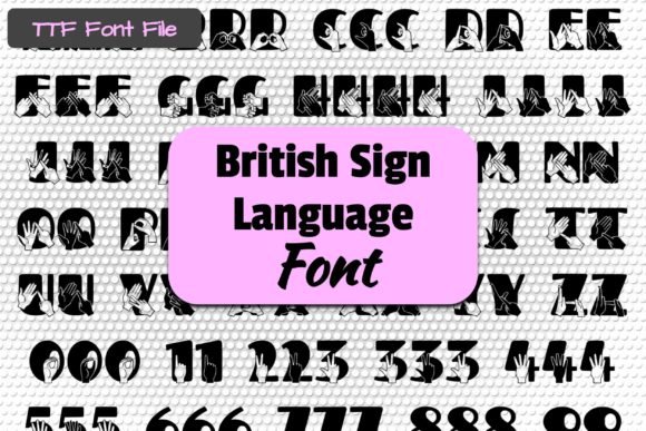 Able Lingo BSL 5 Font - Featured Image