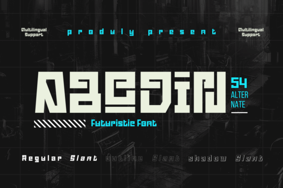 Abodin Font - Featured Image