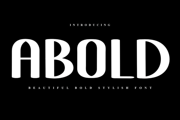 Abold Font - Featured Image