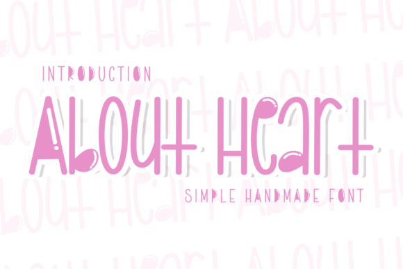 About Heart Font - Featured Image