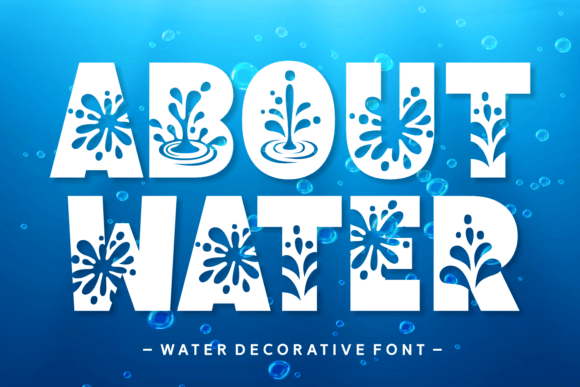 About Water Font - Featured Image