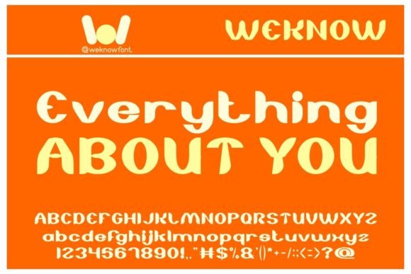 About You Font - Featured Image