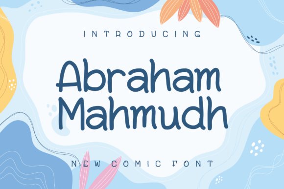 Abraham Mahmudh Font - Featured Image