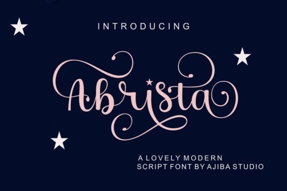 Abrista Font - Featured Image