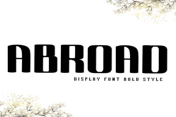 Abroad Font - Featured Image