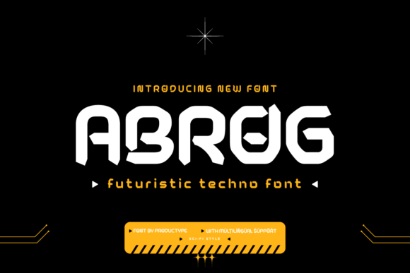 Abrog Font - Featured Image