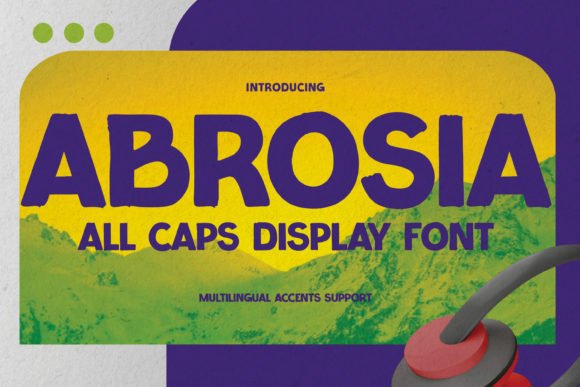 Abrosia Font - Featured Image