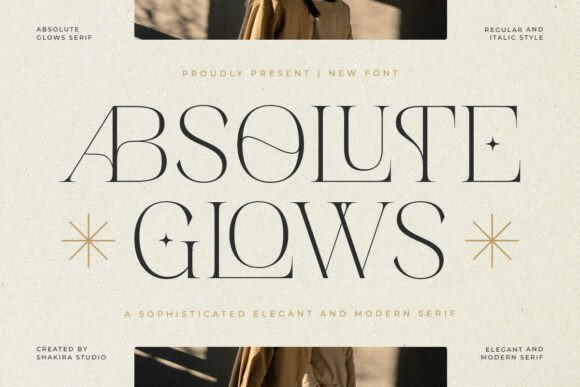 Absolute Glows Font - Featured Image